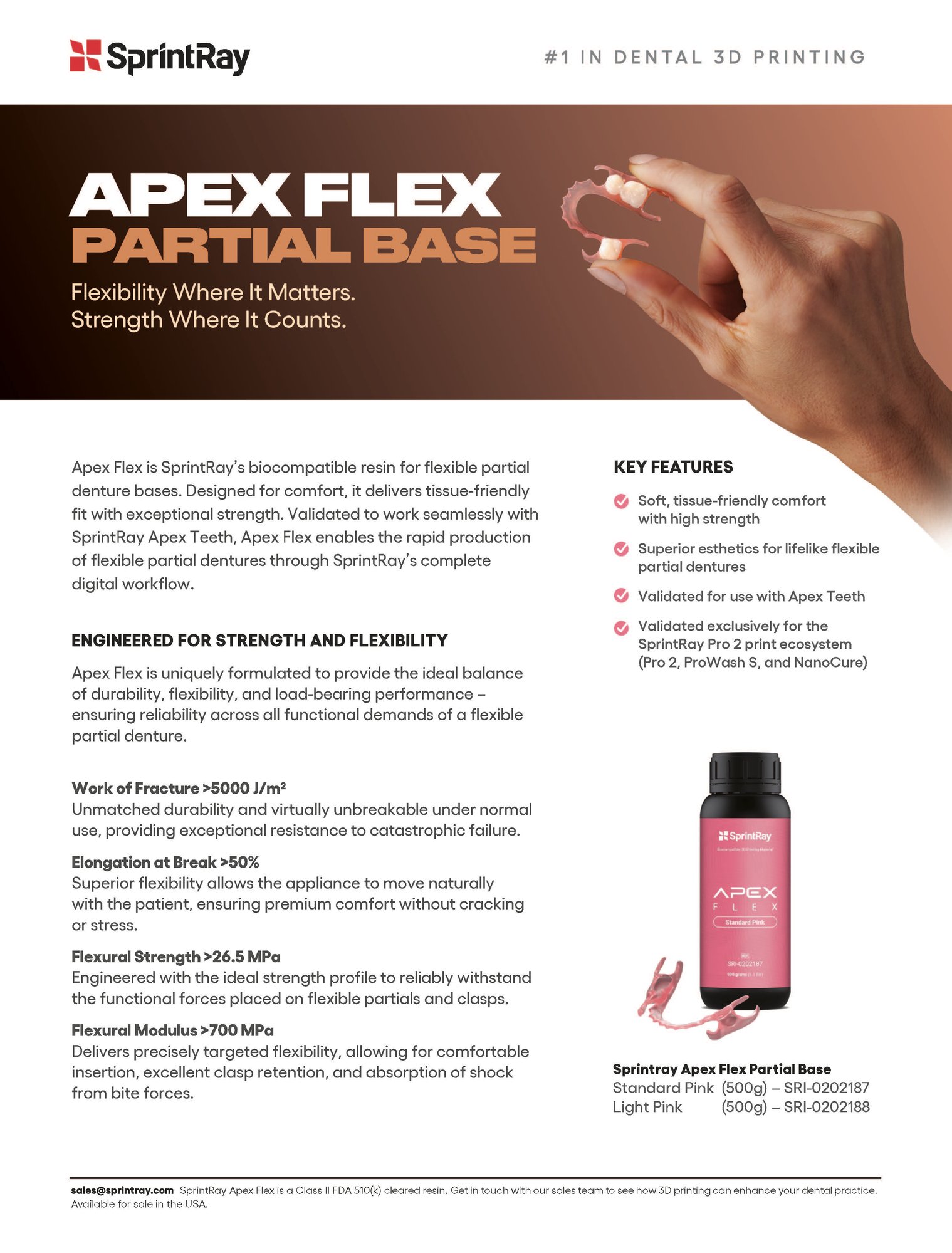 Apex Flex Info Sheet Apex Flex Info Sheet