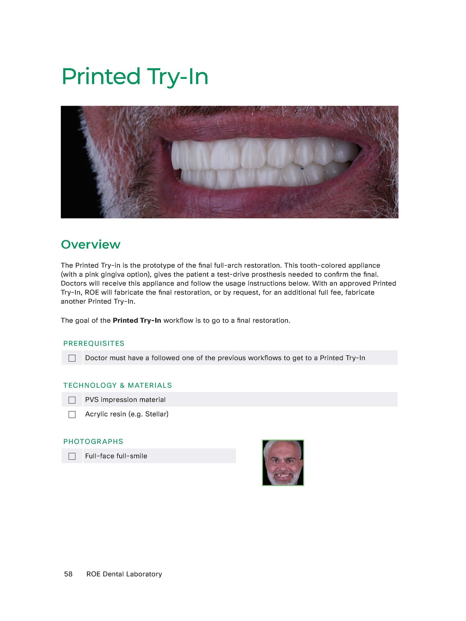 Workflow_Restorative_Printed Try-In_Page