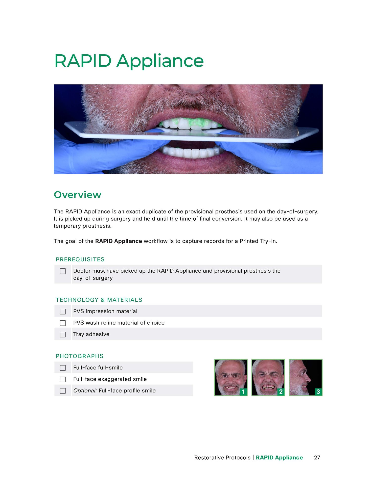 Workflow_Restorative_RAPID Appliance_Page