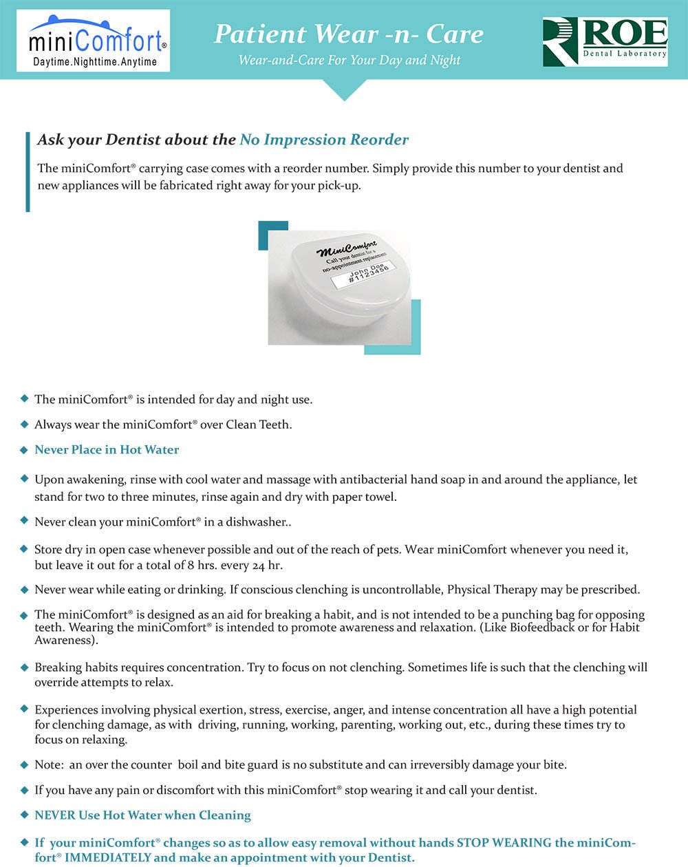miniComfort-Wear-and-Care-Instructions